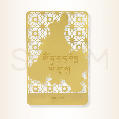 Card cu Ksiddigarbha pe Chi Lin - pentru protecție împotriva răului