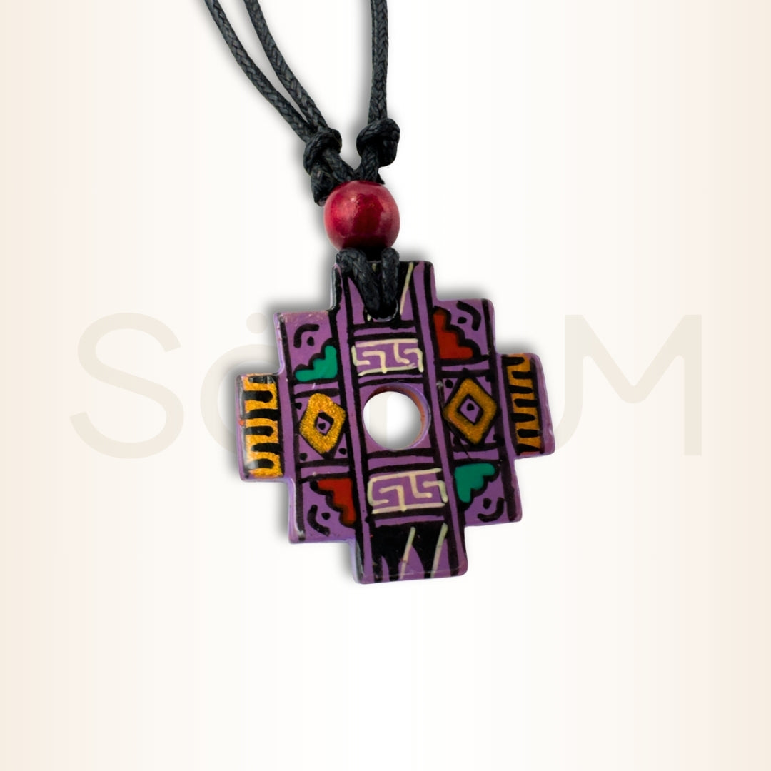 Colier Crucea Andină pentru intuiție și claritate