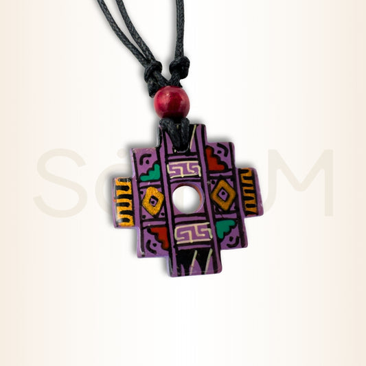 Colier Crucea Andină pentru intuiție și claritate