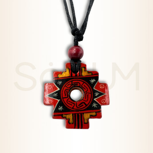 Colier Crucea Andină pentru protecție și putere