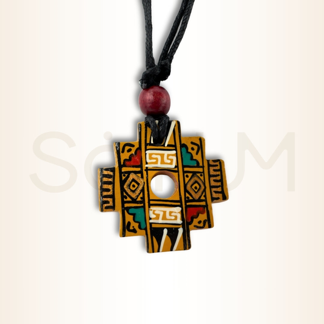 Colier Crucea Andină pentru stare de bine și protecție