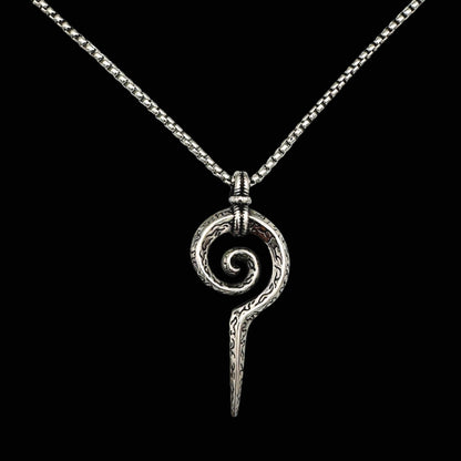 Colier cu Cheia Inimii pentru deschidere, încredere și conexiune (argintiu)