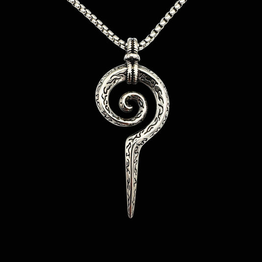 Colier cu Cheia Inimii pentru deschidere, încredere și conexiune (argintiu)