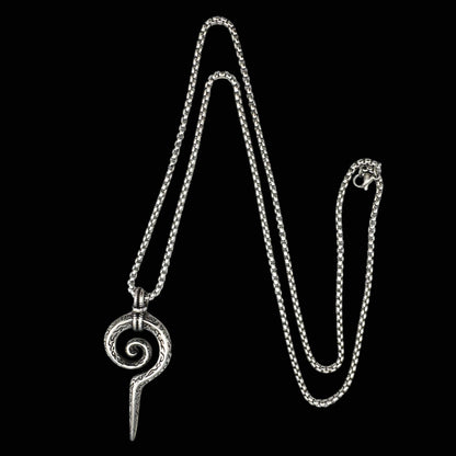 Colier cu Cheia Inimii pentru deschidere, încredere și conexiune (argintiu)