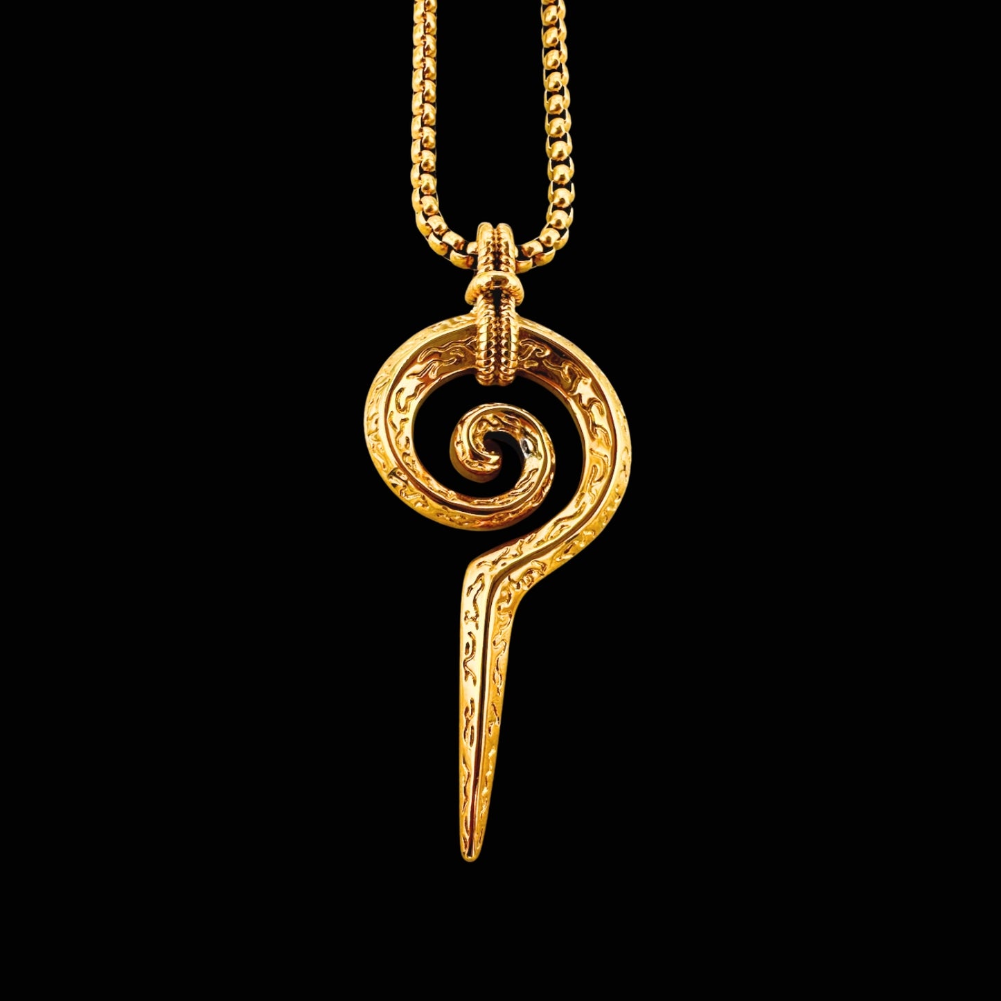 Colier cu Cheia Inimii pentru deschidere, încredere și conexiune (auriu)