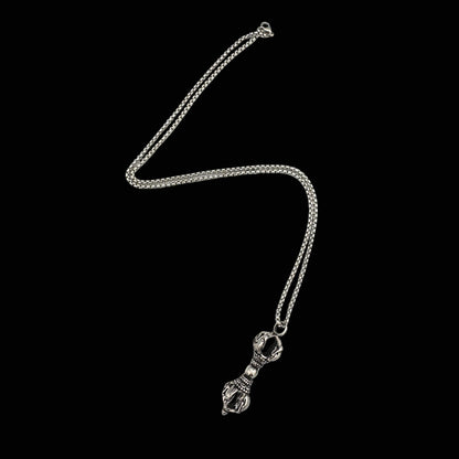 Colier cu Dublul Vajra pentru protecție absolută și stabilitate