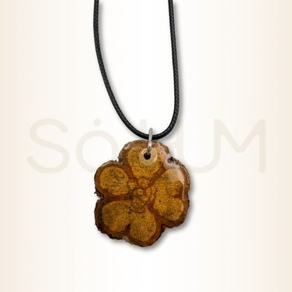 Colier cu Lemn de Ayahuasca pentru claritate, introspecție și ghidare divină