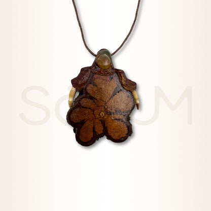 Colier cu Lemn de Ayahuasca pentru claritate, introspecție și ghidare divină