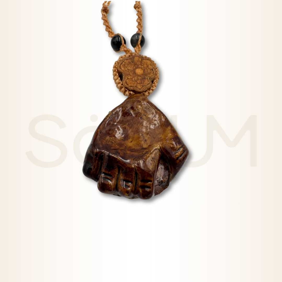 Colier cu Lemn de Ayahuasca pentru claritate, introspecție și ghidare divină