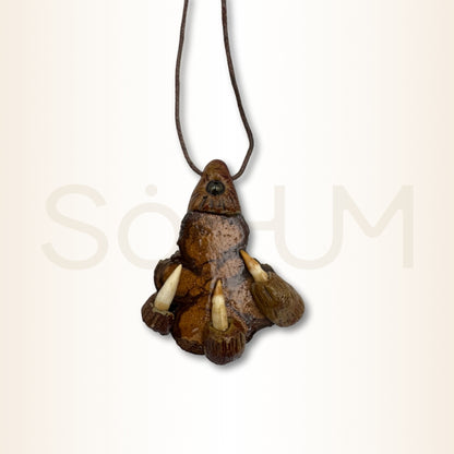 Colier cu Lemn de Ayahuasca pentru claritate, introspecție și ghidare divină