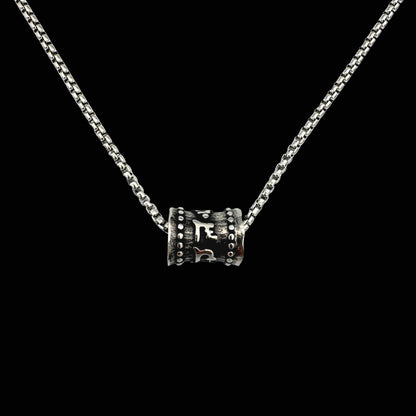 Colier cu Mantra Om Mani Padme Hum pentru protecție și compasiune infinită