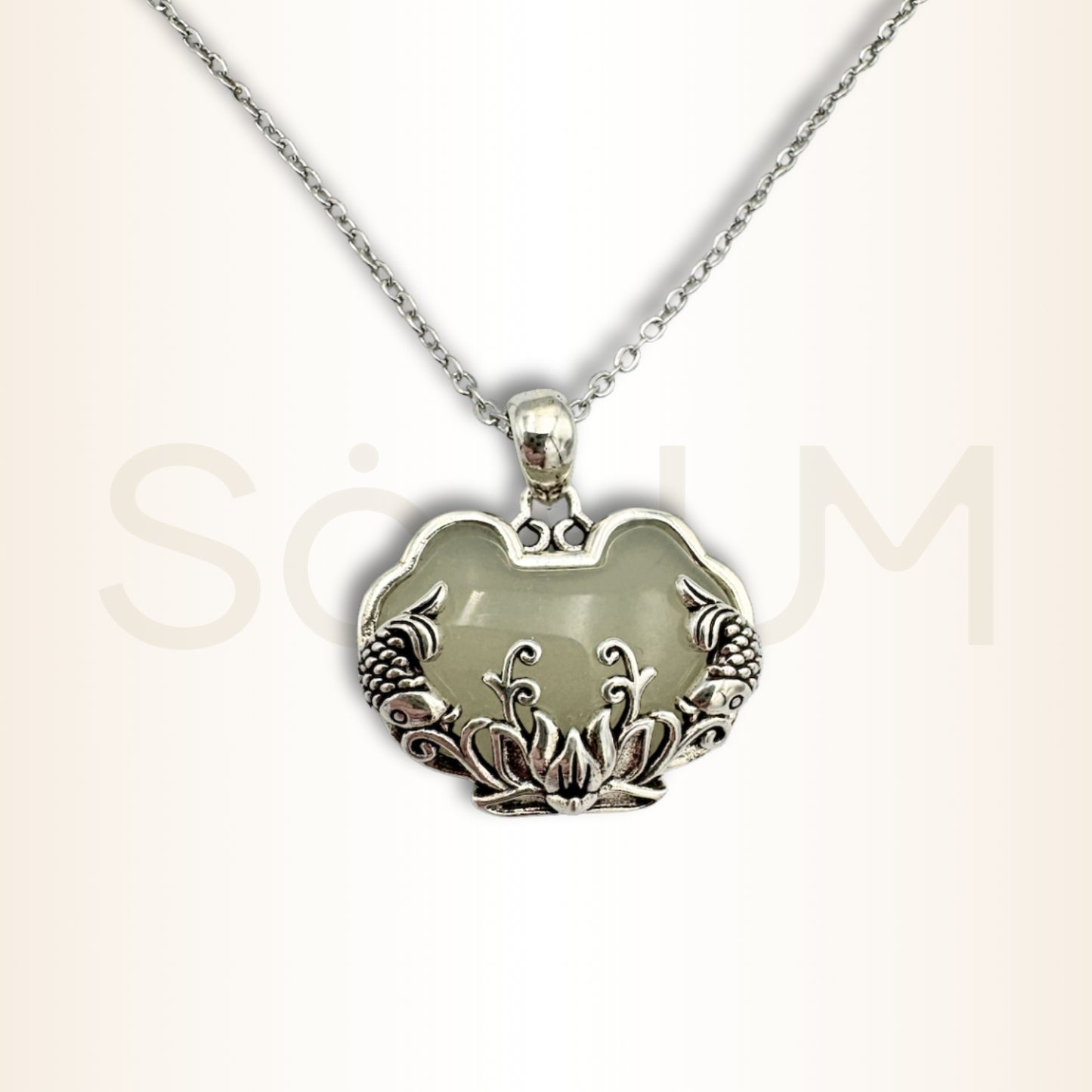 Colier cu Ru Yi din jad Hetian pentru putere, leadership și respect