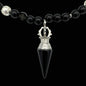 Colier cu Vajra–Phurba, Onix și Rocă vulcanică pentru protecție, forță și claritate