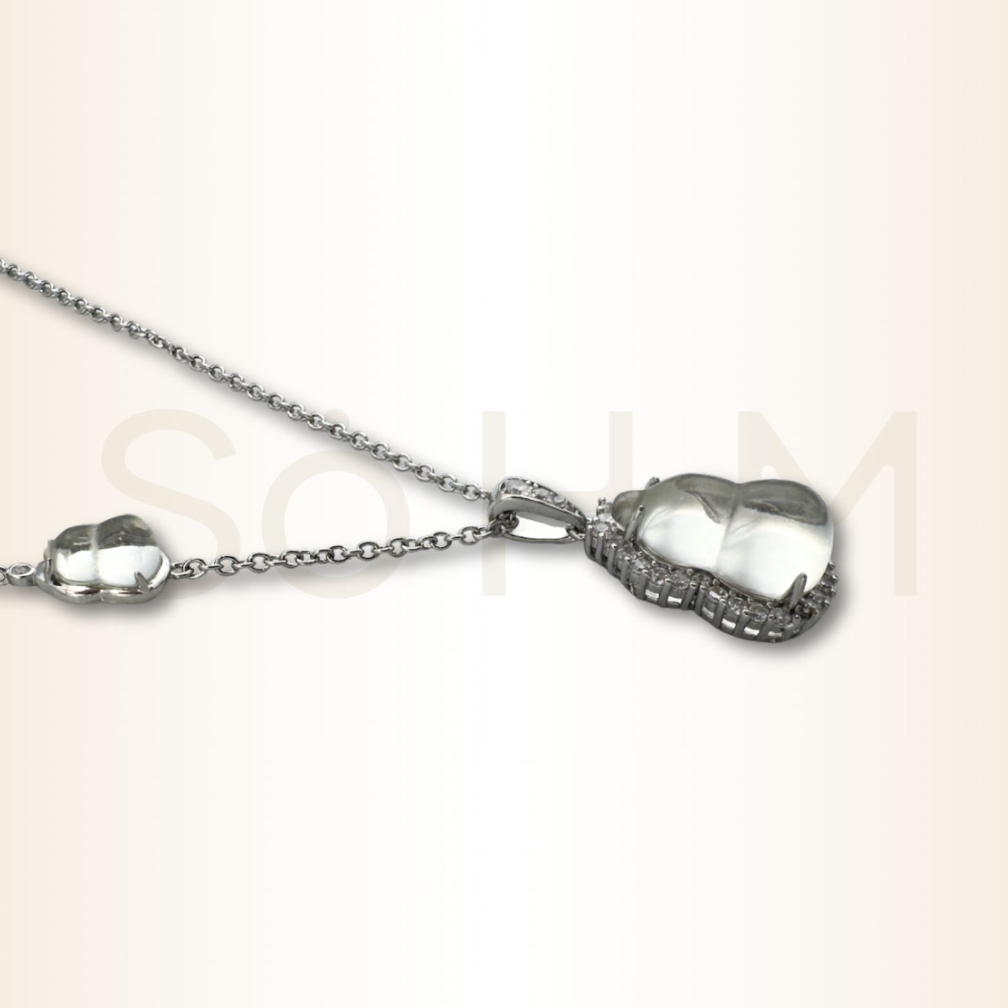 Colier cu dublu Wu Lou pentru sănătate și abundență