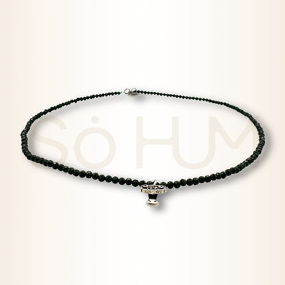 Colier cu zirconiu verde și Ru Yi pentru succes și leadership