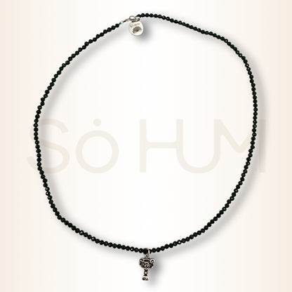 Colier cu zirconiu verde și Ru Yi pentru succes și leadership