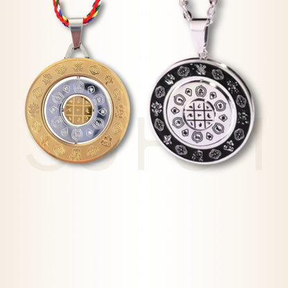 Colierul puterii și al protecției divine cu cele 8 talismane