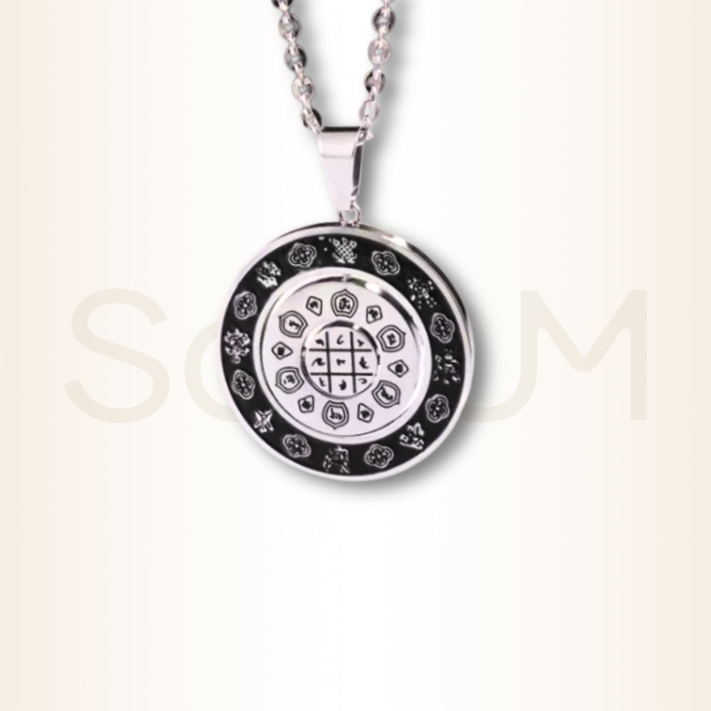 Colierul puterii și al protecției divine cu cele 8 talismane