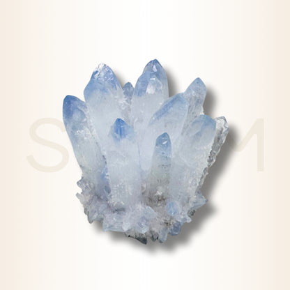 Cristal de Cuarț albastru pentru calm interior, comunicare clară și echilibru emoțional