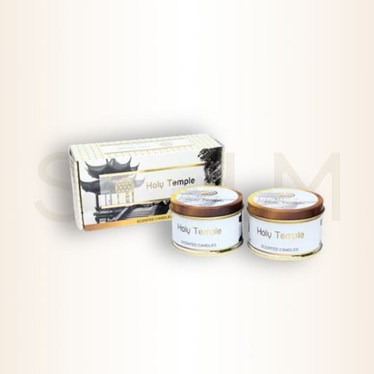 FLEUR DE VIE – HOLY TEMPLE - Lumânări parfumate luxuriante pentru ritualuri spirituale, meditație și conexiune interioară