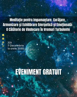 Meditație pentru Impamantare, Curățare, Armonizare și Echilibrare Energetică și Emoțională: O Călătorie de Vindecare în Vremuri Turbulente