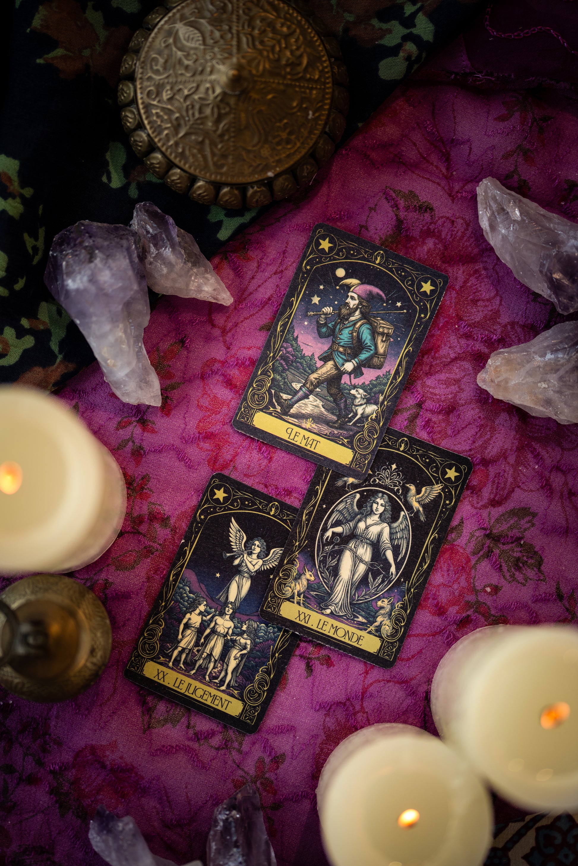 Betisoare parfumate naturale Sagrada Madre Tamaie Tarot