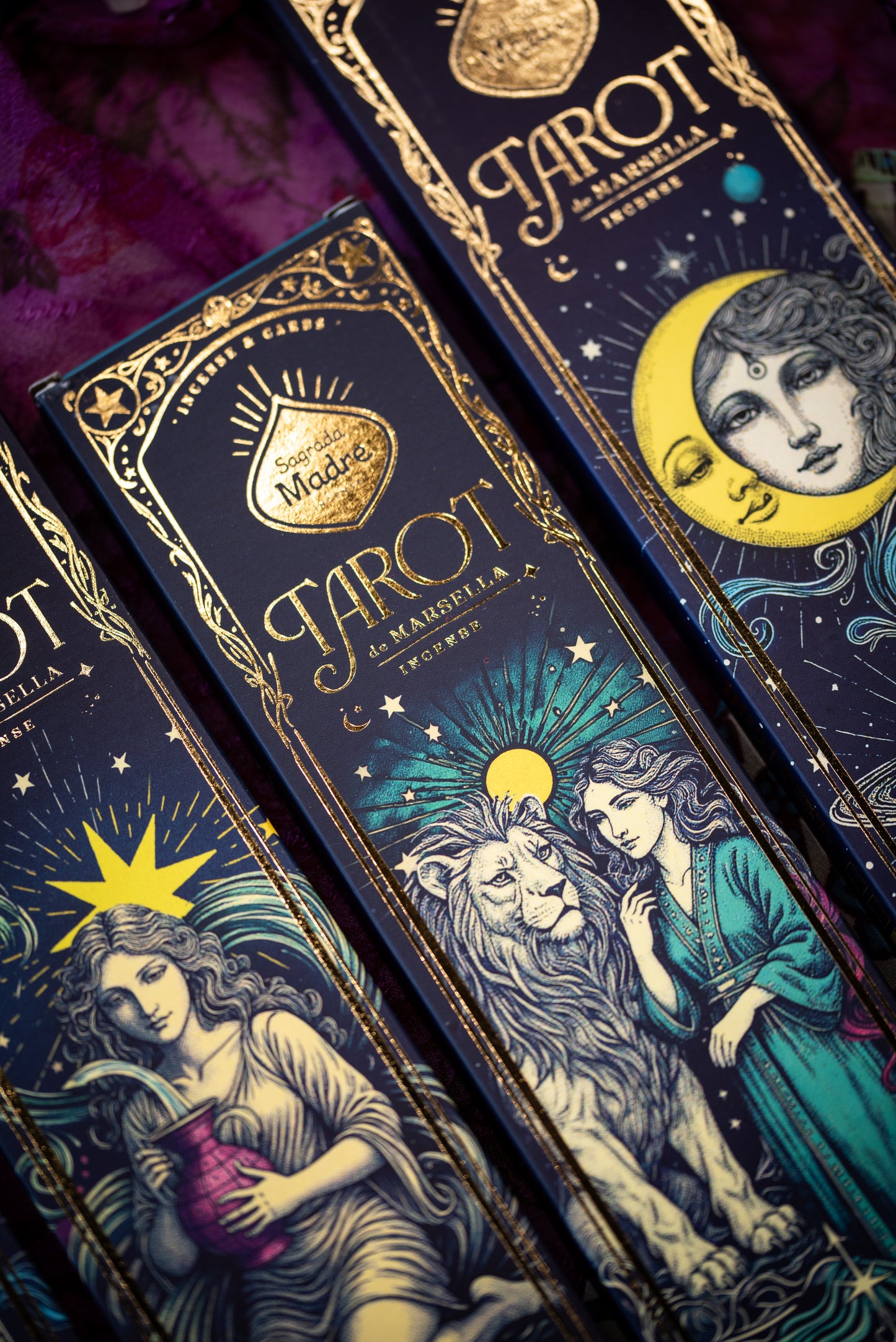 Betisoare parfumate naturale Sagrada Madre Tamaie Tarot