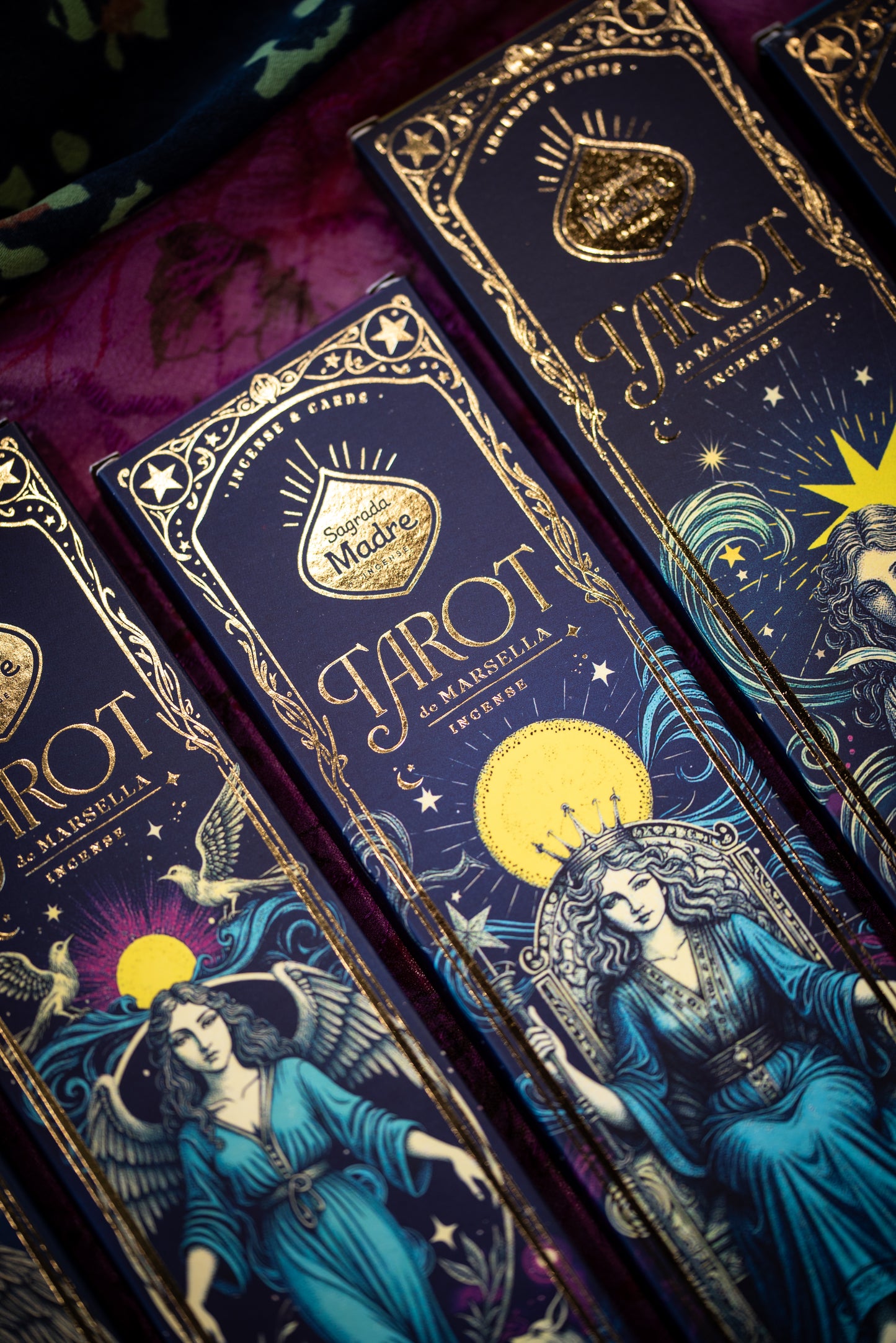 Betisoare parfumate naturale Sagrada Madre Tamaie Tarot