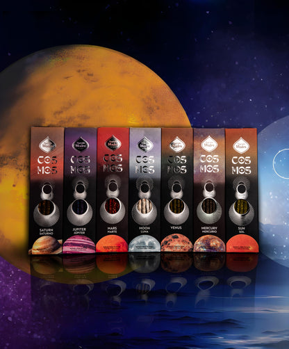 Kit 7 cutii de bețișoare parfumate naturale Cosmos (SAGRADA MADRE - Cosmos)