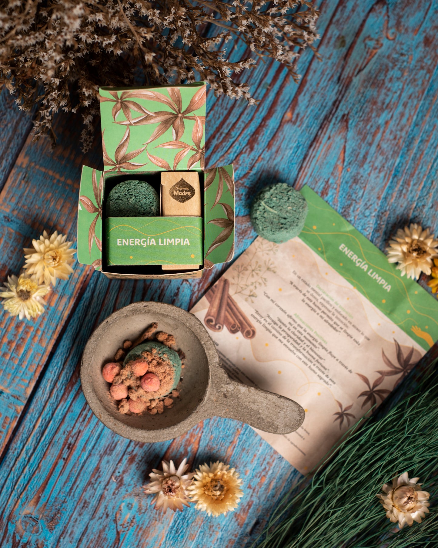 Kit de fumigație pentru Curățare energetică (SAGRADA MADRE – Humito Sagrado)