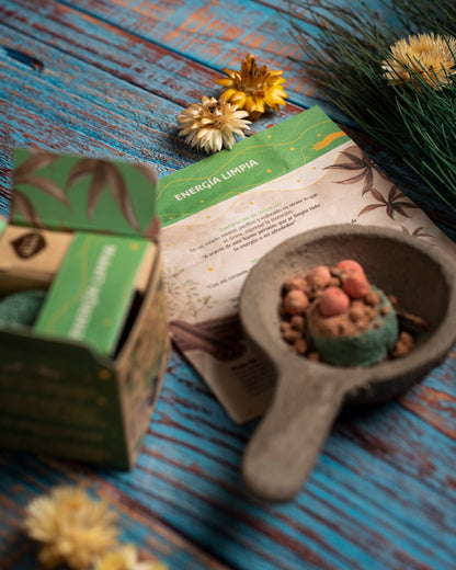 Kit de fumigație pentru Curățare energetică (SAGRADA MADRE – Humito Sagrado)