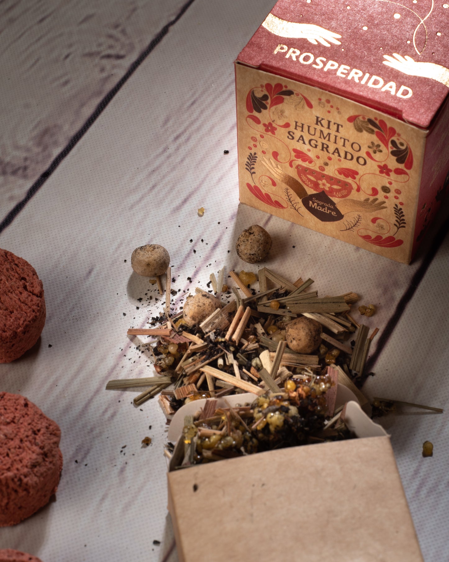 Kit de fumigație pentru Prosperitate (SAGRADA MADRE – Humito Sagrado)