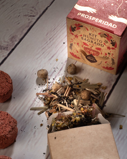 Kit de fumigație pentru Prosperitate (SAGRADA MADRE – Humito Sagrado)