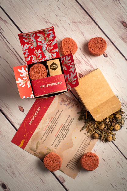 Kit de fumigație pentru Prosperitate (SAGRADA MADRE – Humito Sagrado)