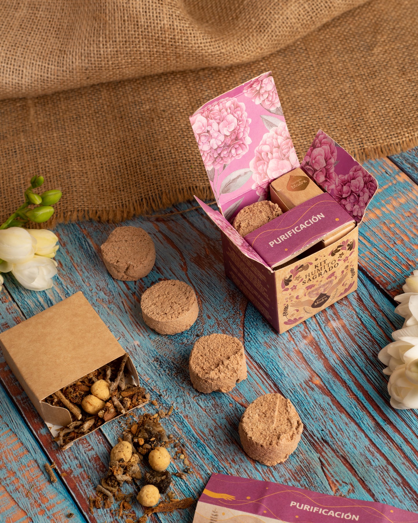 Kit de fumigație pentru Purificare (SAGRADA MADRE – Humito Sagrado)