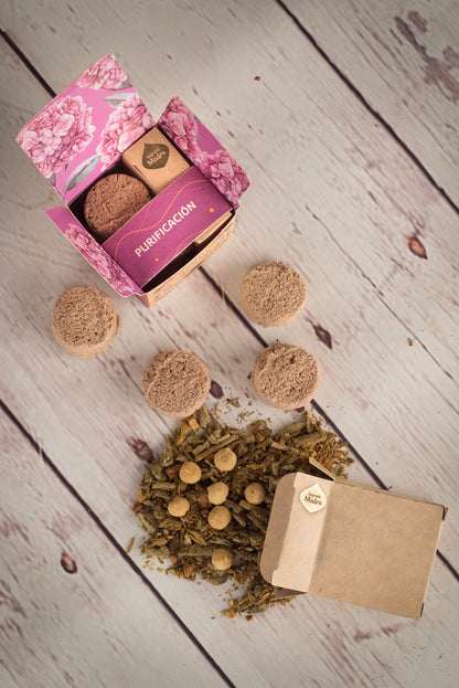 Kit de fumigație pentru Purificare (SAGRADA MADRE – Humito Sagrado)