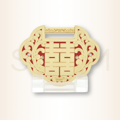 Lacătul cu Phoenix și Dragon - pentru sigilarea, securizarea și protecția căsniciei