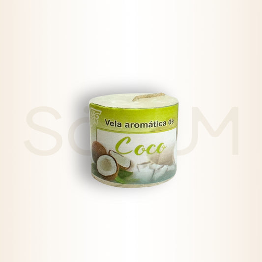 Lumânare ritualizată pentru relații armonioase cu Cocos (Coco)