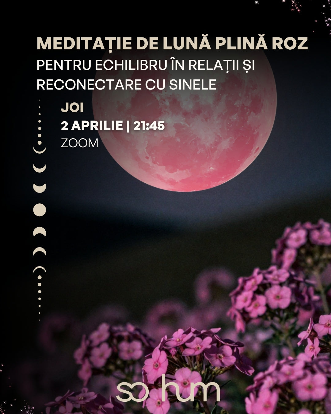 Meditație de Lună Plină Roz: Echilibru în relații și reconectare cu sinele