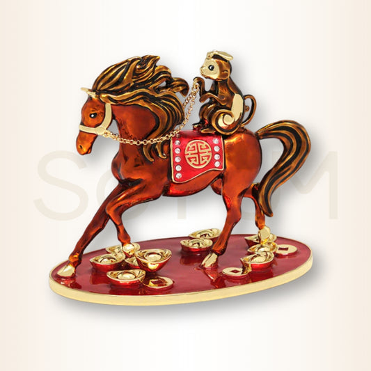 Musca pe maimuță pe cal - pentru câștiguri instante și bogăție nelimitată