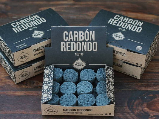 Pastile de fumigație cu cărbune natural vegetal pentru curățare energetică x24 (SAGRADA MADRE - Bomba carbon)