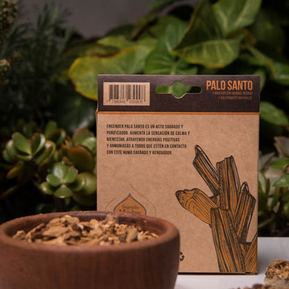 Pastile de fumigație ritualizate cu Palo Santo pentru curățare energetică (SAGRADA MADRE - Defumación Activada X4)