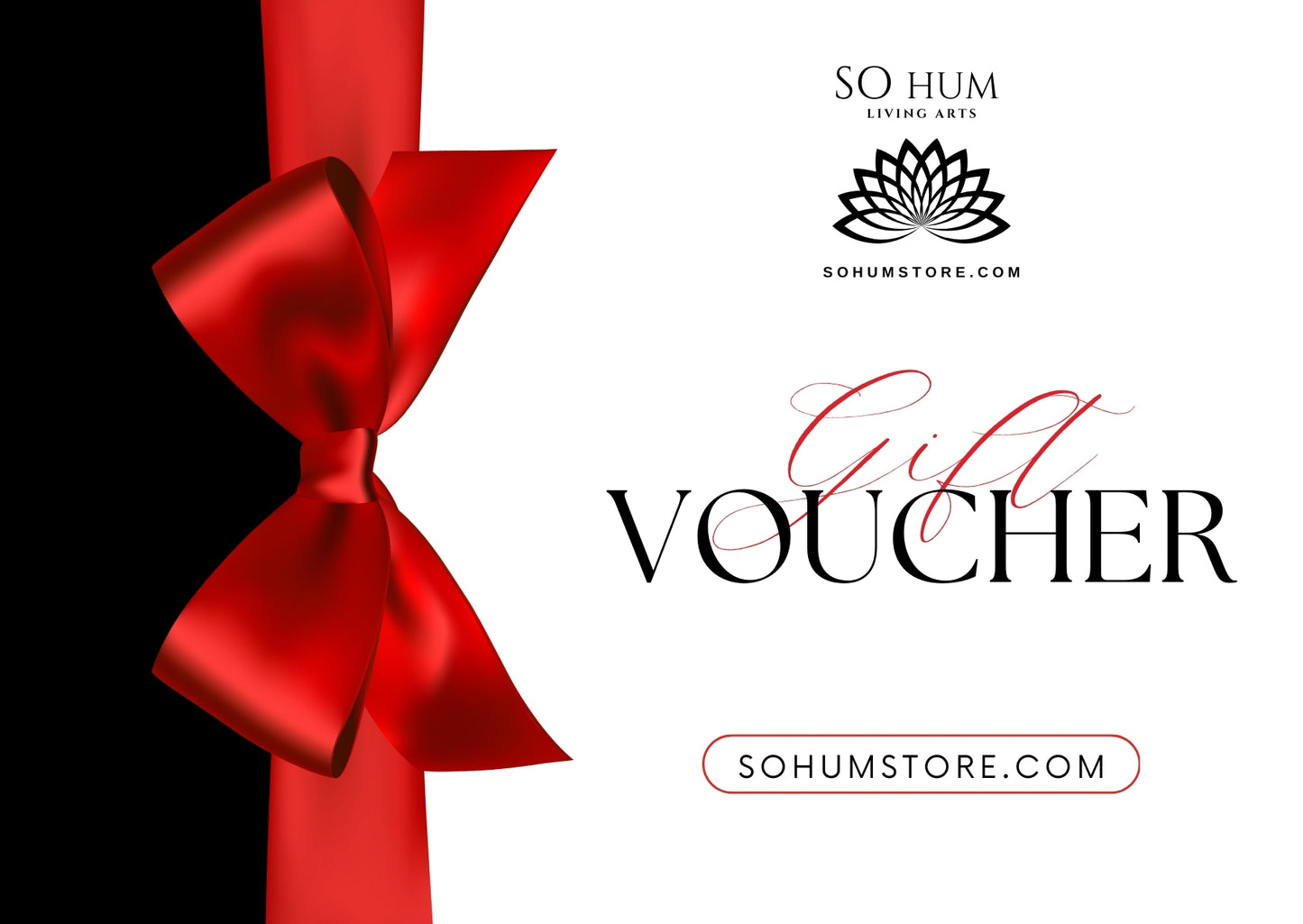 SO HUM Gift Voucher - Card Cadou