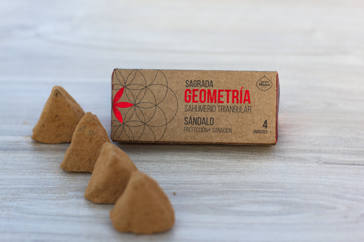 Triunghiuri energetice cu Santal pentru protecție și vindecare (SAGRADA MADRE – Geometria Sacra Astrala)