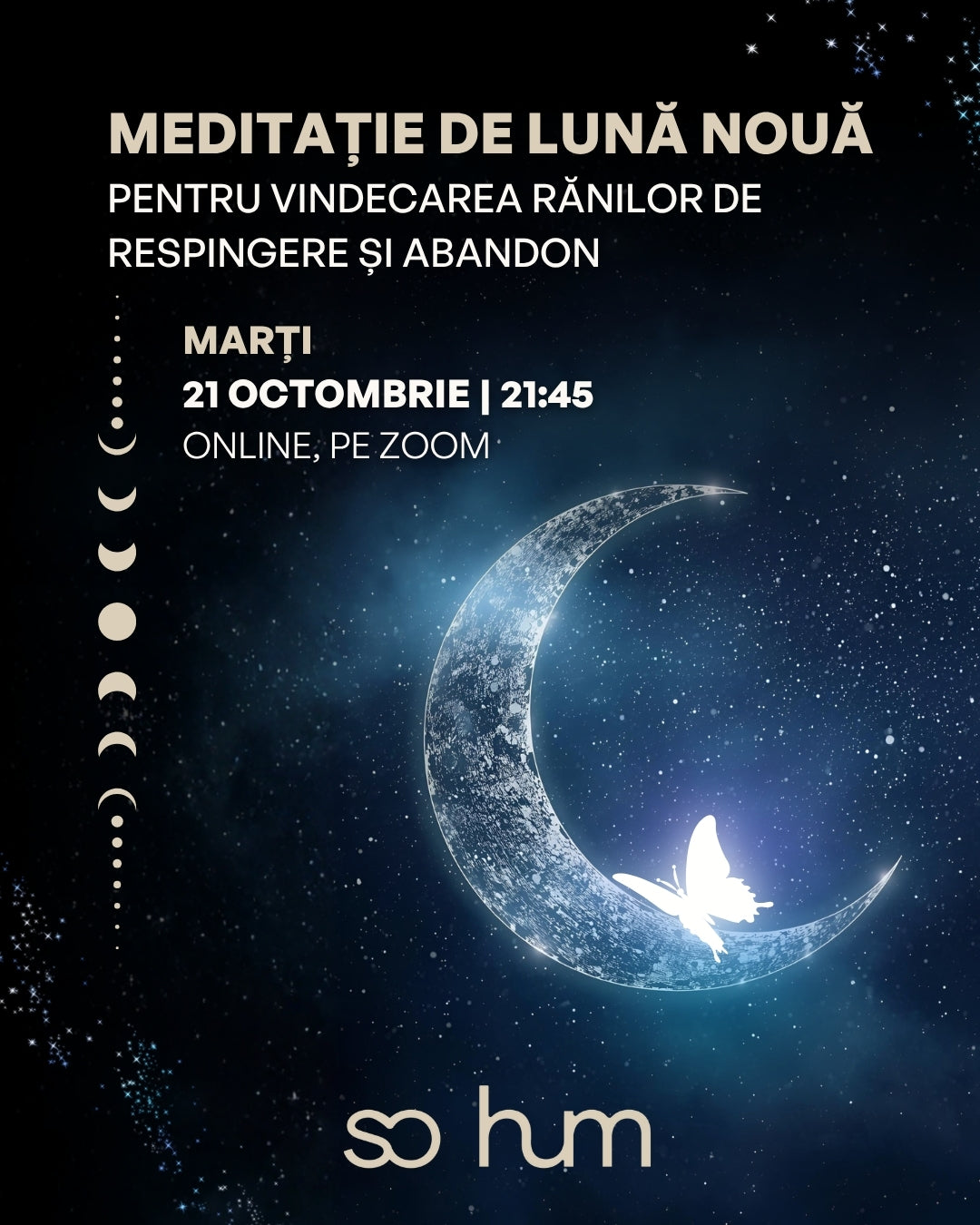 Meditație de Lună Nouă pentru vindecarea de răni de respingere și abandon