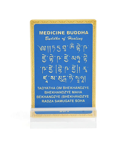 Placa pentru protectia sanatatii cu Buddha Medicine