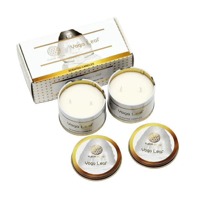 FLEUR DE VIE - YOGA LEAF  - Lumanari parfumate luxuriante relaxante