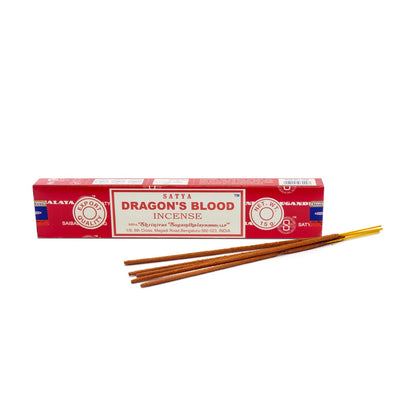 SATYA DRAGON’S BLOOD - Betisoare parfumate premium cu Sange de Dragon