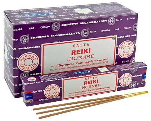 SATYA REIKI - Betisoare parfumate premium cu energiile de putere REIKI