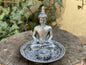 Suport Betisoare fumigație Buddha silver